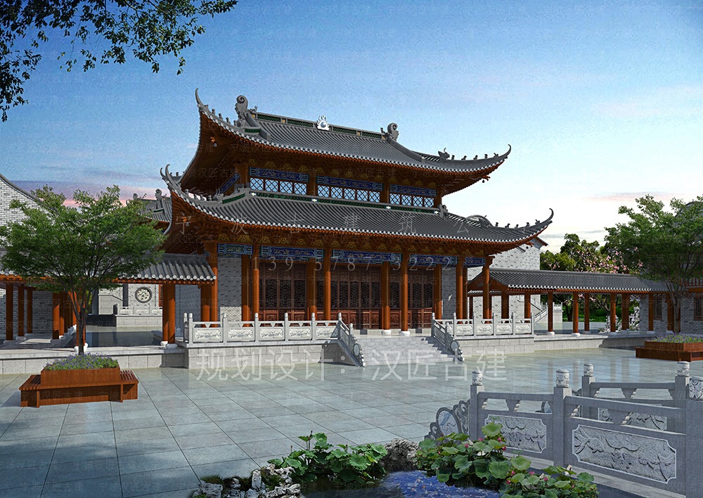 嘉兴古建筑设计，嘉兴寺庙规划设计与工程施工一体化