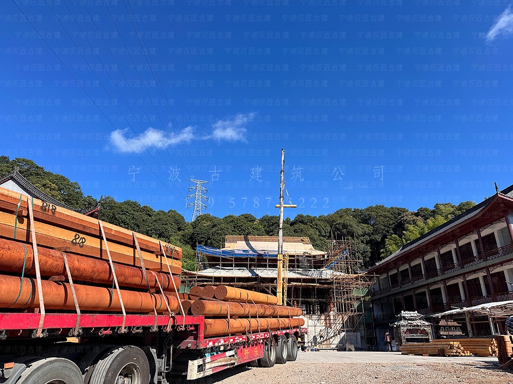 湖州古建筑设计，湖州寺院规划设计与施工全程服务