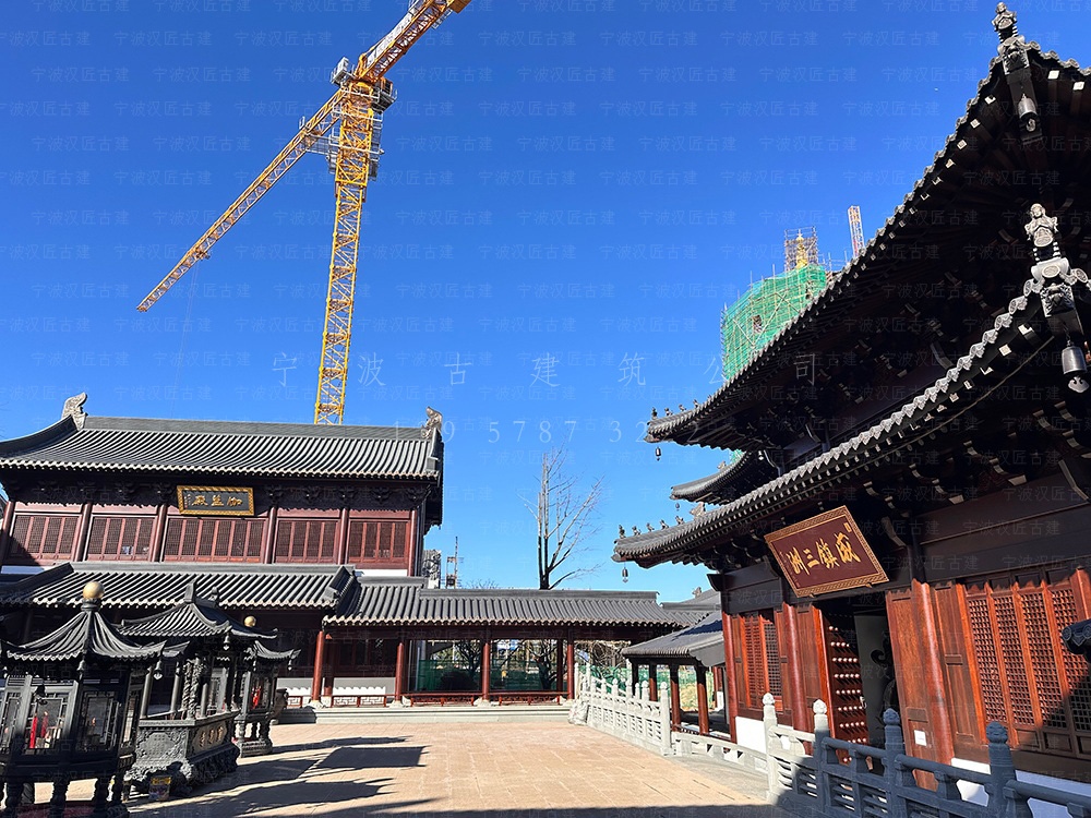 天台古建筑设计，天台寺院设计规划与施工装修