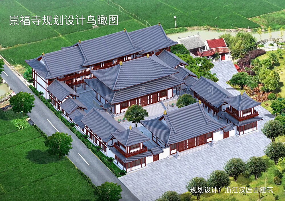 玉环古建筑设计，玉环宗教建筑方案设计与施工装修