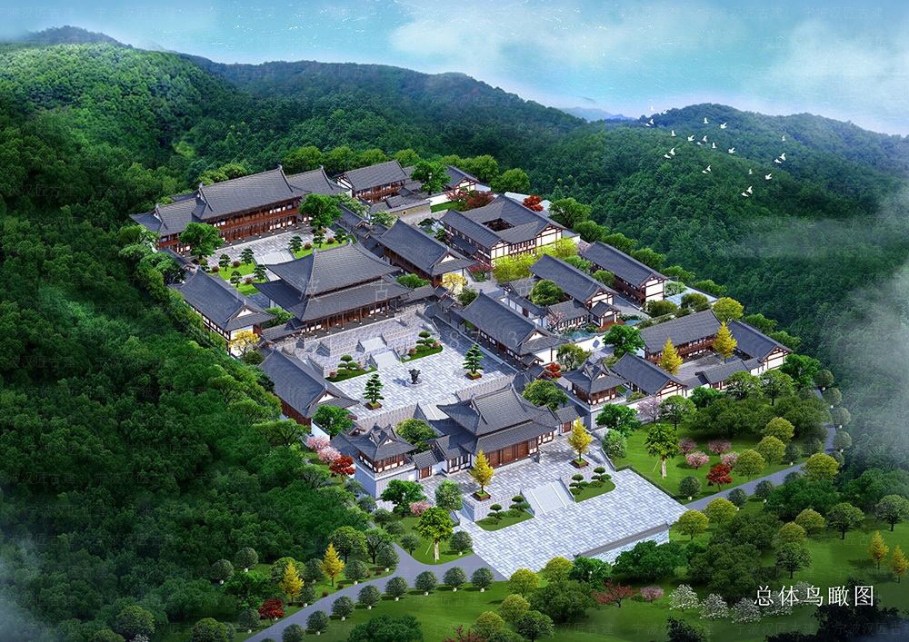 平阳寺庙设计 平阳寺院装修设计与施工落地