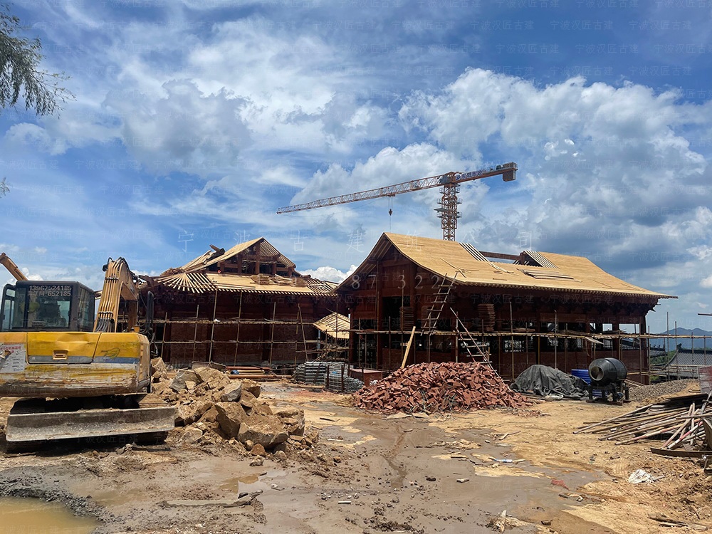 诸暨古建筑设计，诸暨寺庙方案设计与施工一体化