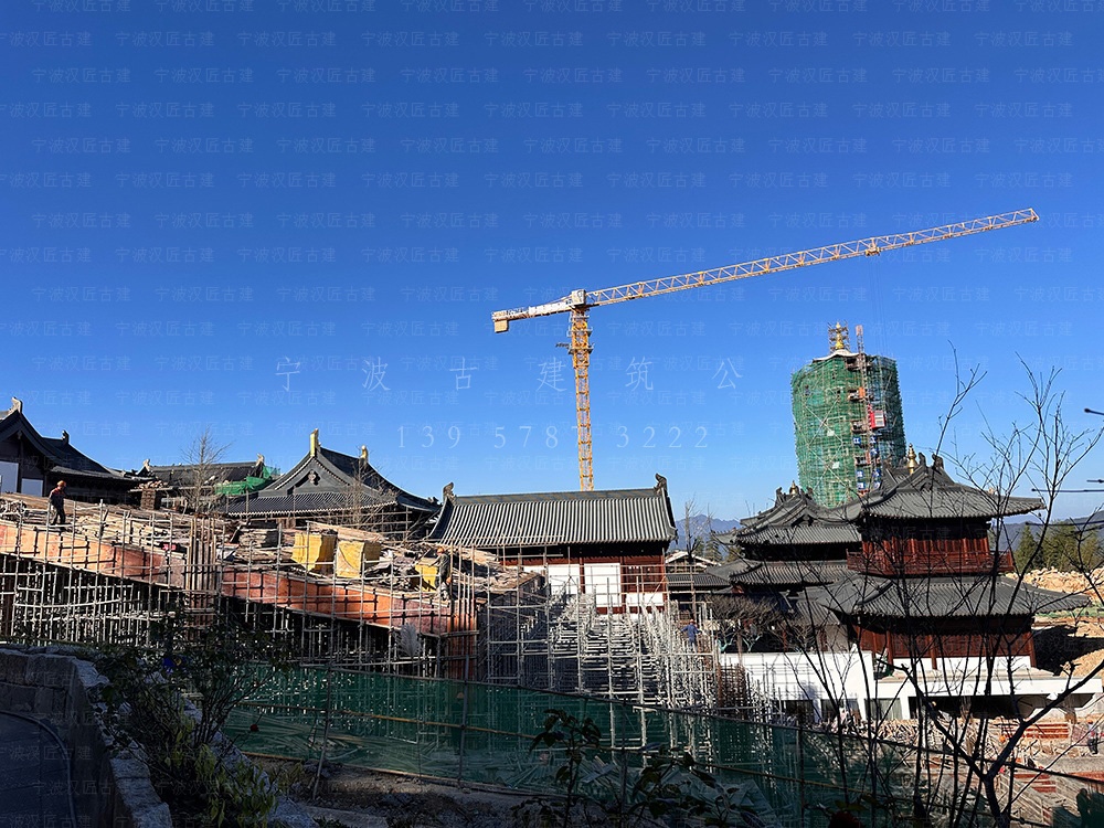 杭州古建筑设计，杭州寺庙方案设计与施工一体化