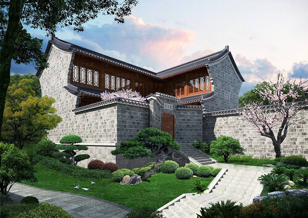 江山古建筑设计，江山寺庙装修设计与施工落地