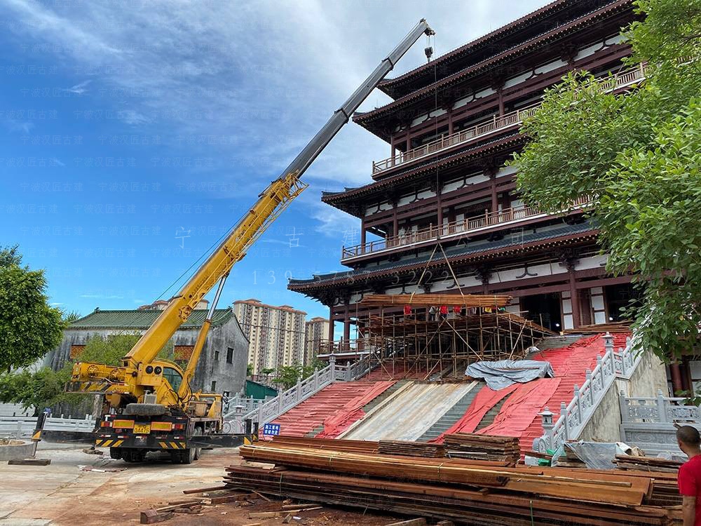 平湖古建筑设计，平湖寺庙建筑总体规划与工程服务