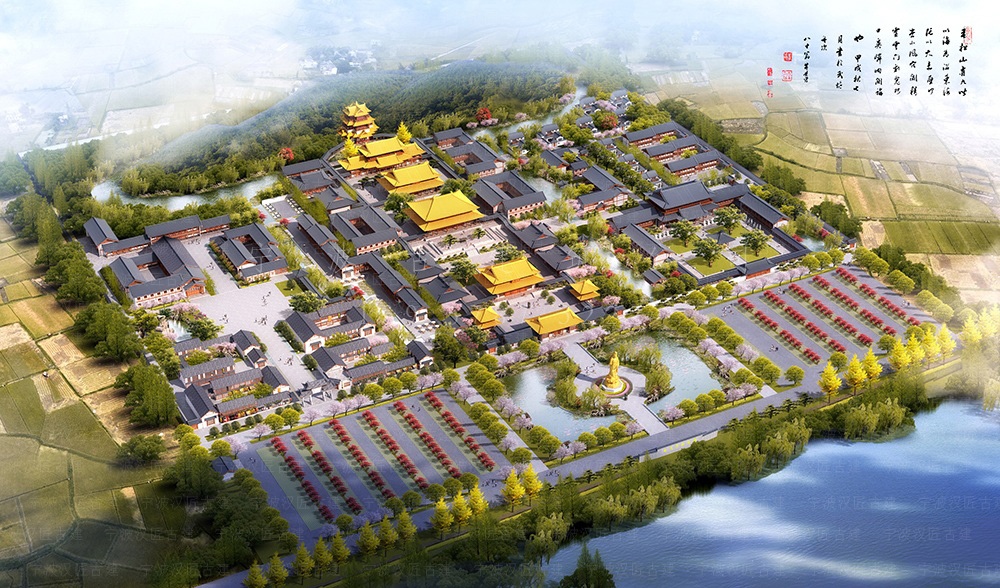 丽水古建筑设计，丽水寺庙规划设计与工程施工一体化
