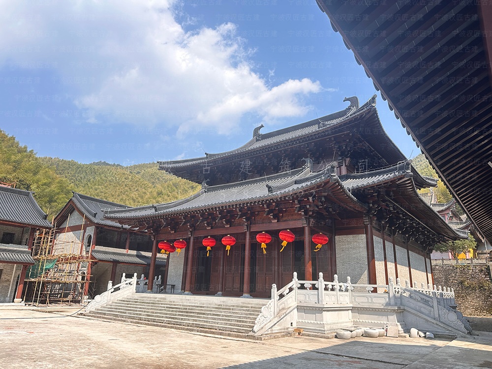 瑞安古建筑设计，瑞安寺庙规划设计与工程施工一体化