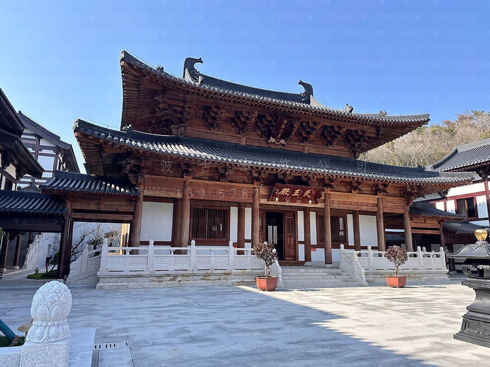 诸暨古建筑设计，诸暨寺院总体规划与施工装修服务