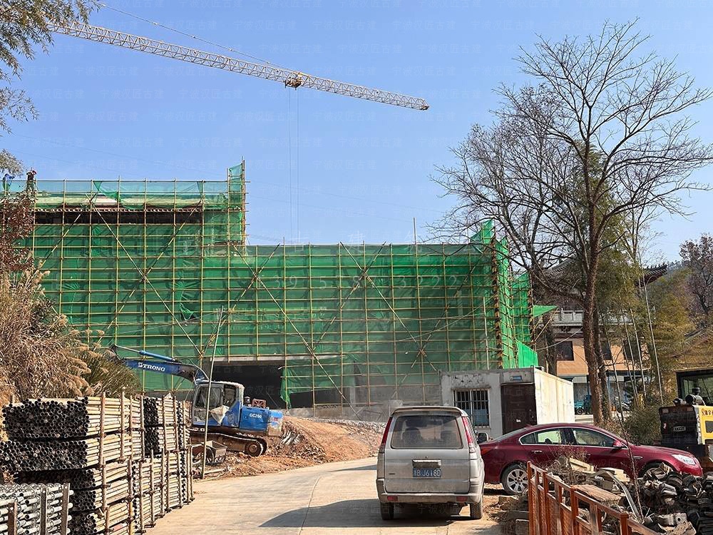 衢州古建筑设计，衢州寺院装修设计与施工落地