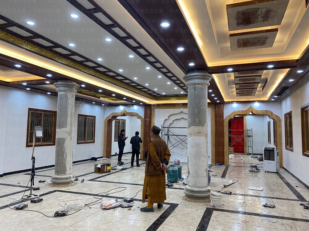 诸暨古建筑设计，诸暨寺庙装修设计与施工落地