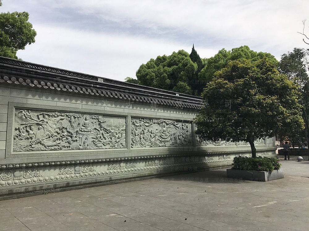浦江仿古建筑方案设计，寺院总体规划与施工装修