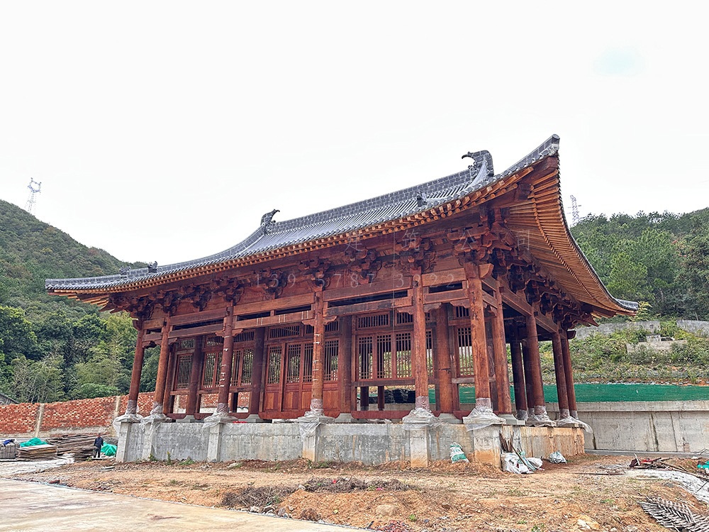 三门古建筑设计，三门寺庙改造规划与工程施工服务