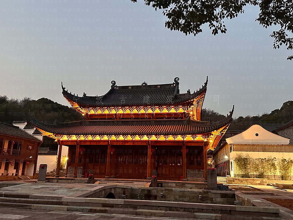 新沂古建筑设计，新沂寺庙总体规划与施工装修服务