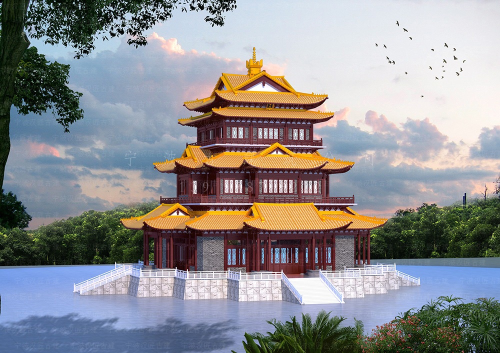宁波古建筑设计，宁波寺院改造规划与工程施工服务