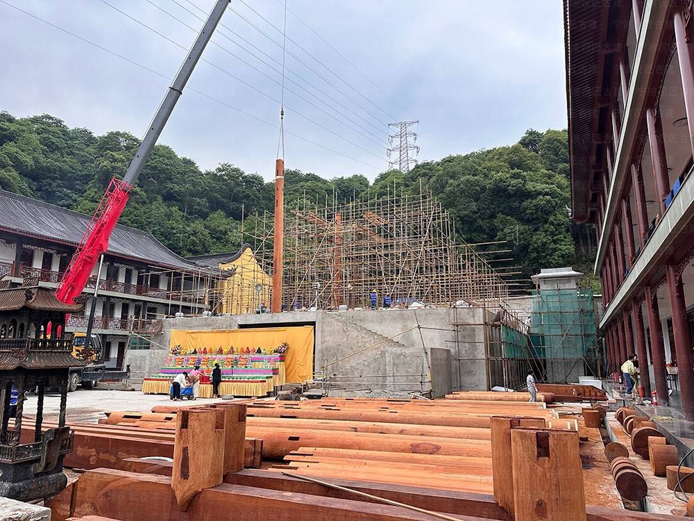 兰溪古建筑设计，兰溪寺院总体规划与施工装修服务