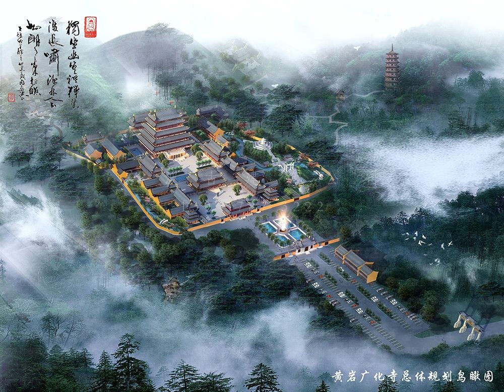 海宁古建筑设计，海宁寺庙装修设计与施工落地