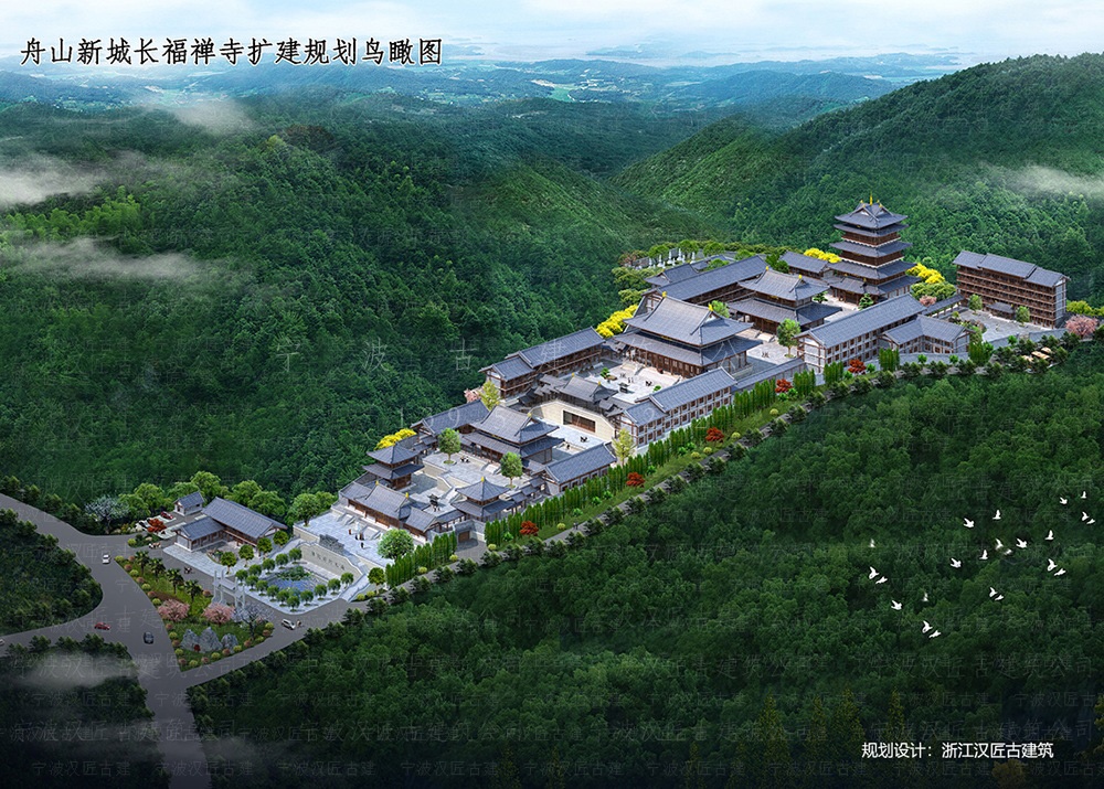 绍兴古建筑设计，绍兴寺庙方案设计与施工一体化