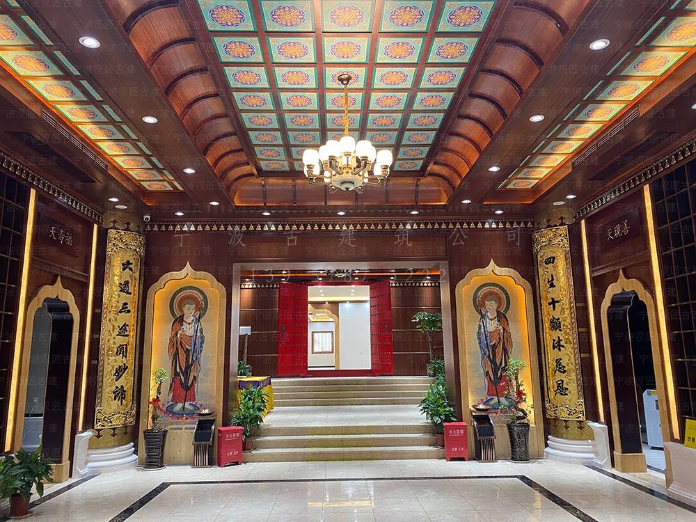 天台古建筑设计，天台寺院规划设计与施工全程服务
