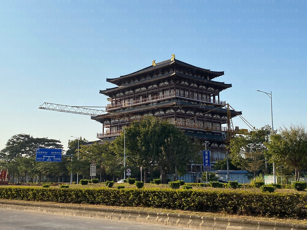 龙泉古建筑设计，龙泉寺庙方案设计与施工一体化