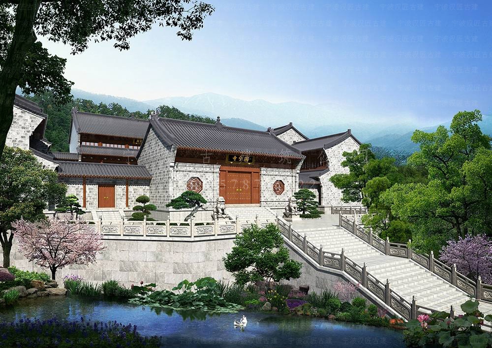 余姚古建筑设计，余姚寺庙规划设计与施工全程服务