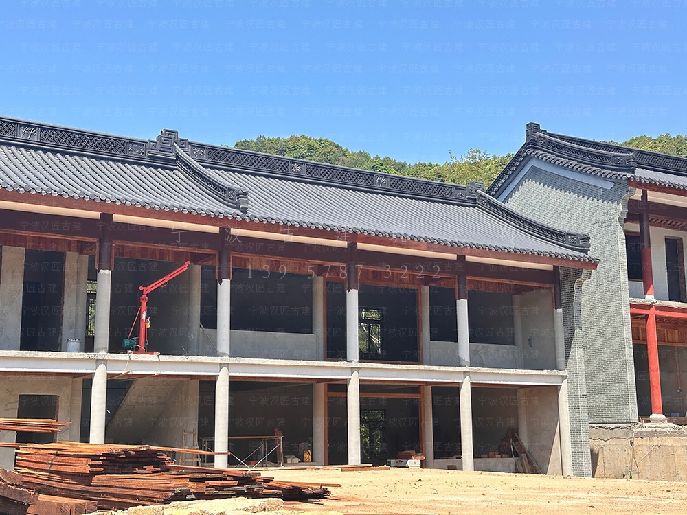 衢州古建筑设计，衢州寺院装修设计与施工落地