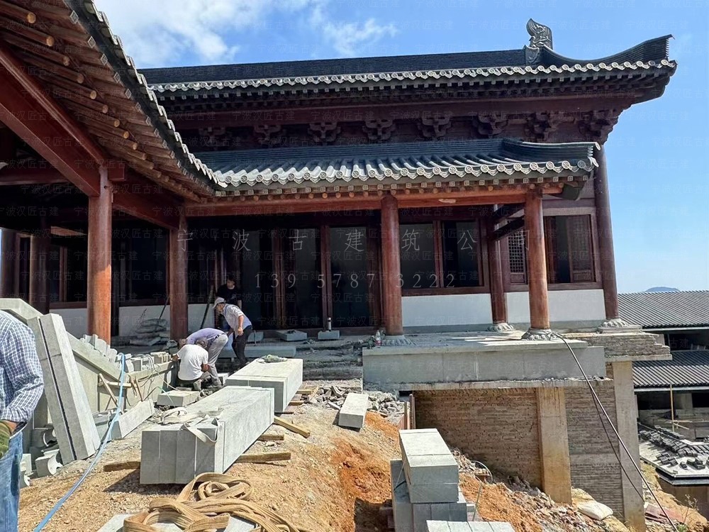 诸暨古建筑设计，诸暨寺庙装修设计与施工落地