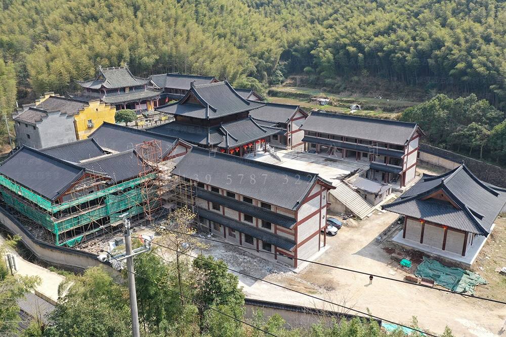 三门古建筑设计，三门寺院装修设计与施工落地