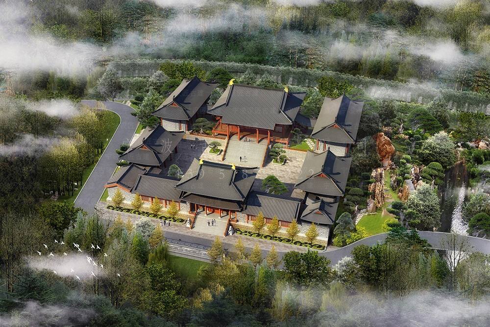 义乌古建筑设计，义乌寺庙规划设计与工程施工一体化