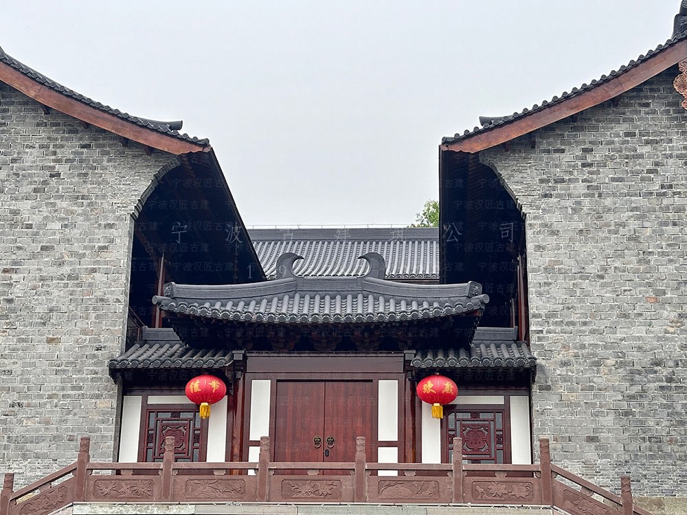 天台古建筑设计，天台寺院规划设计与施工全程服务