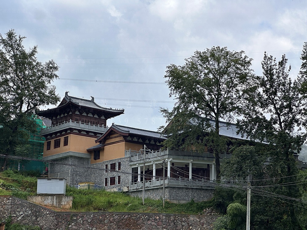 连云港古建筑设计，连云港寺院装修设计与施工落地