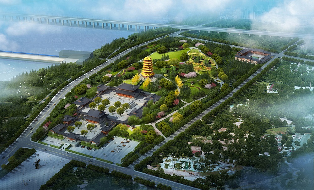 兰溪古建筑设计，兰溪寺院建筑总体规划与工程服务