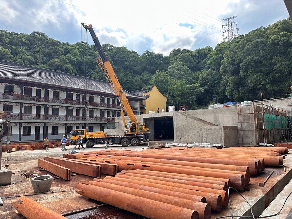 三门古建筑设计，三门寺庙规划设计与工程施工一体化