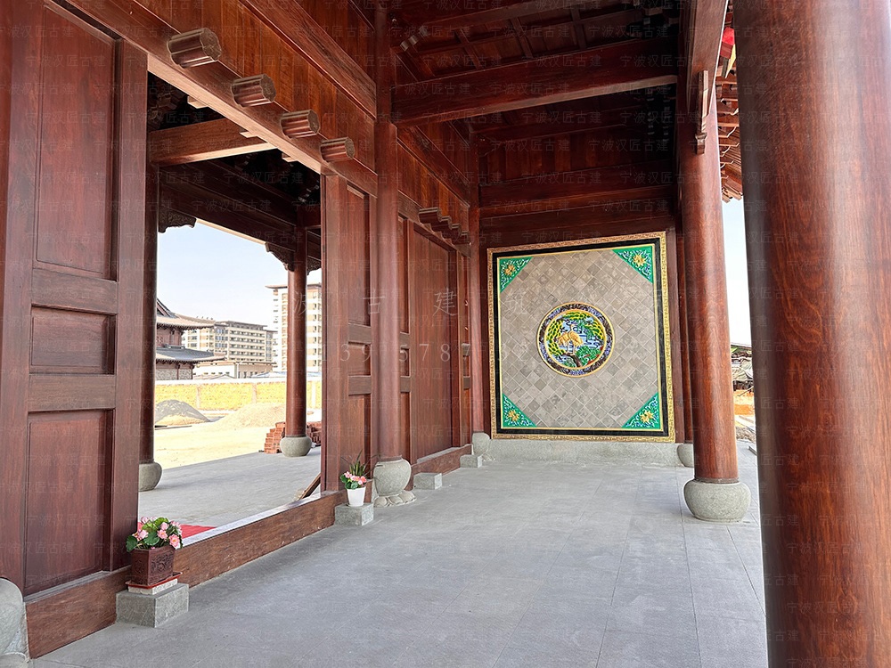 高邮古建筑设计，高邮寺院装修设计与施工落地
