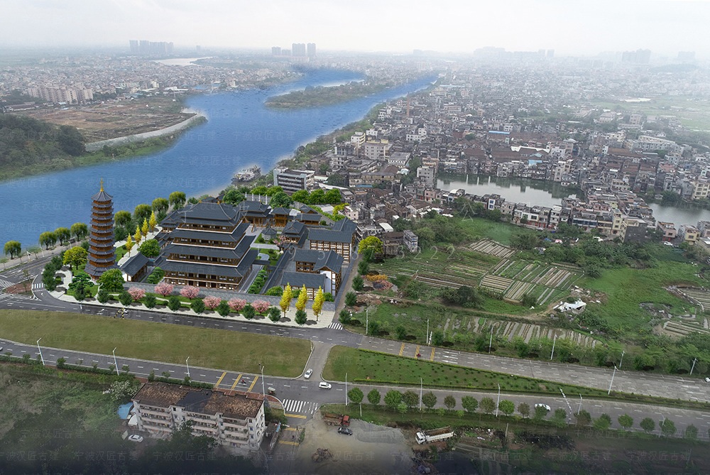 绍兴古建筑设计，绍兴寺庙方案设计与施工一体化