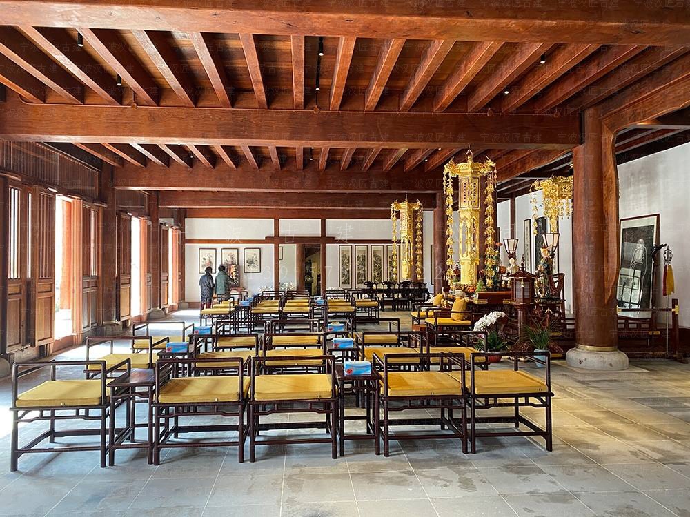 三门古建筑设计，三门佛教建筑方案设计与施工装修
