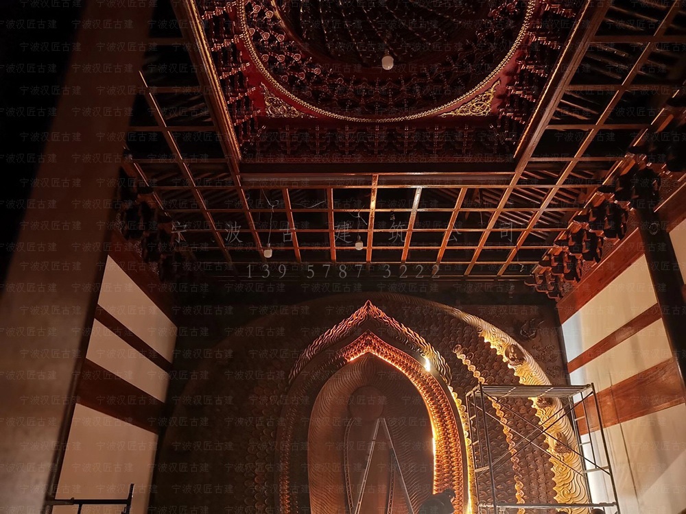金华古建筑设计，金华寺院总体规划与施工装修服务