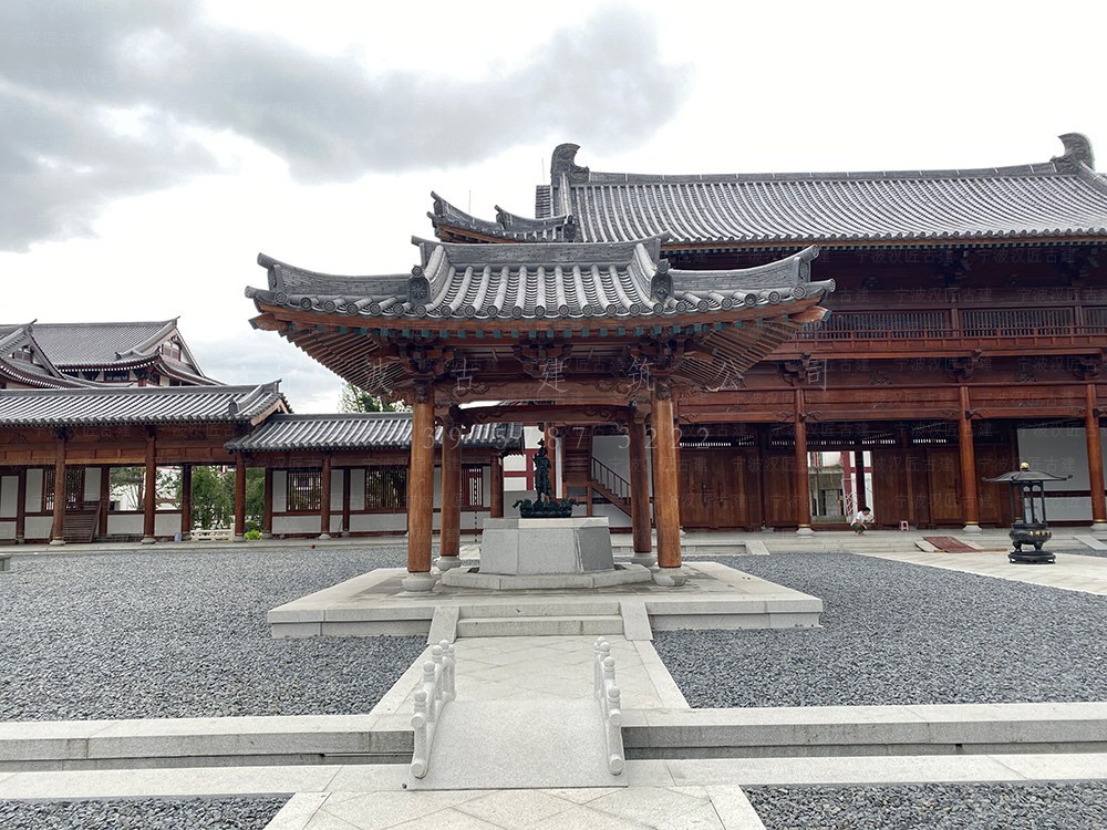天台古建筑设计，天台寺院规划设计与施工全程服务