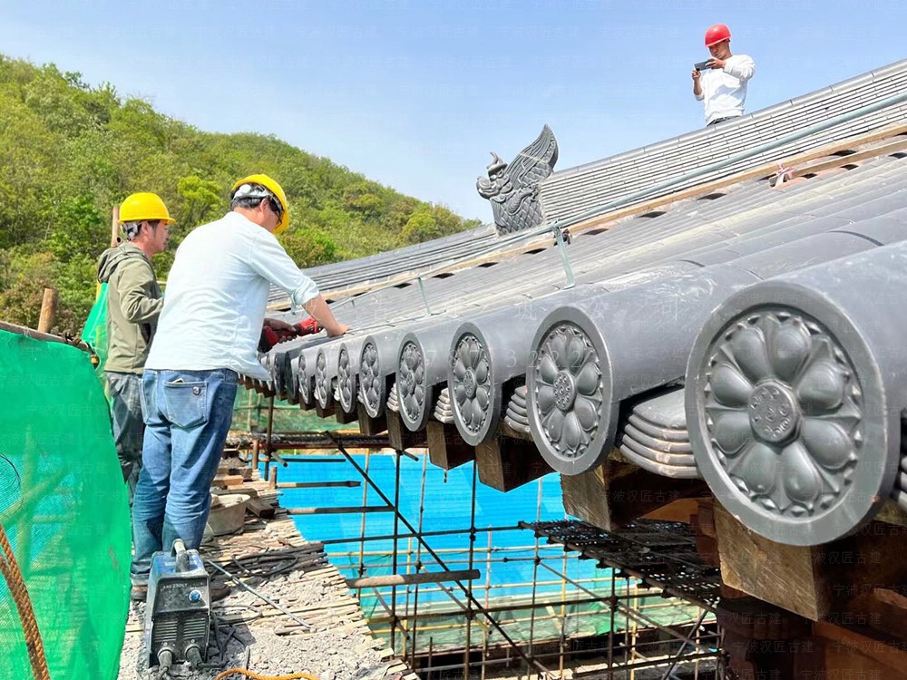 乐清古建筑设计，乐清寺院装修设计与施工落地