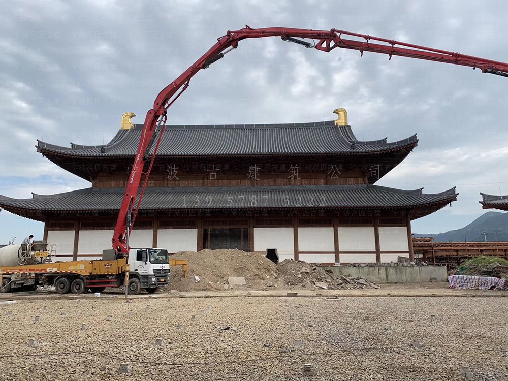 龙泉古建筑设计，龙泉寺庙方案设计与施工一体化