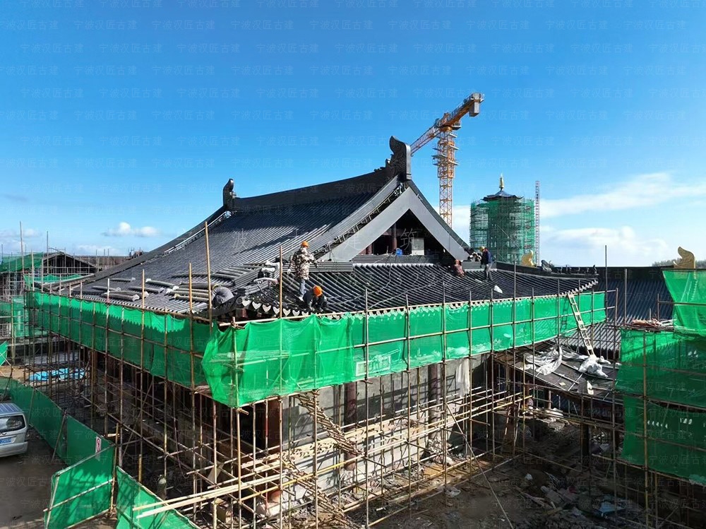 海宁古建筑设计，海宁寺院建筑总体规划与工程服务