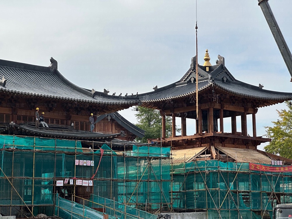 杭州古建筑设计，杭州寺院改造规划与工程施工服务