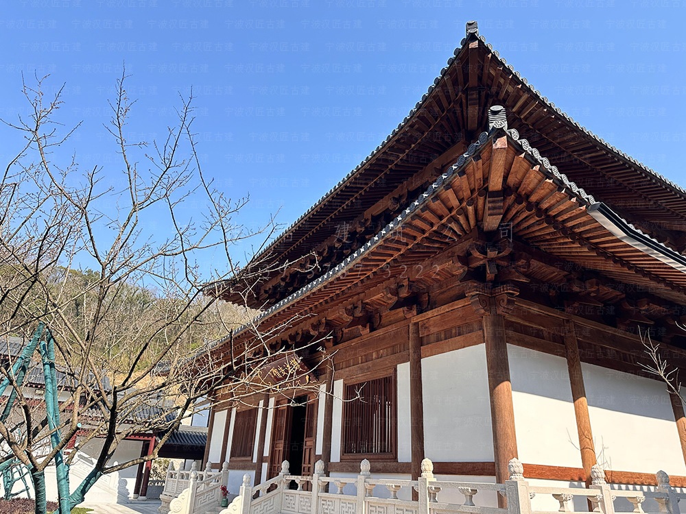 诸暨古建筑设计，诸暨寺庙装修设计与施工落地