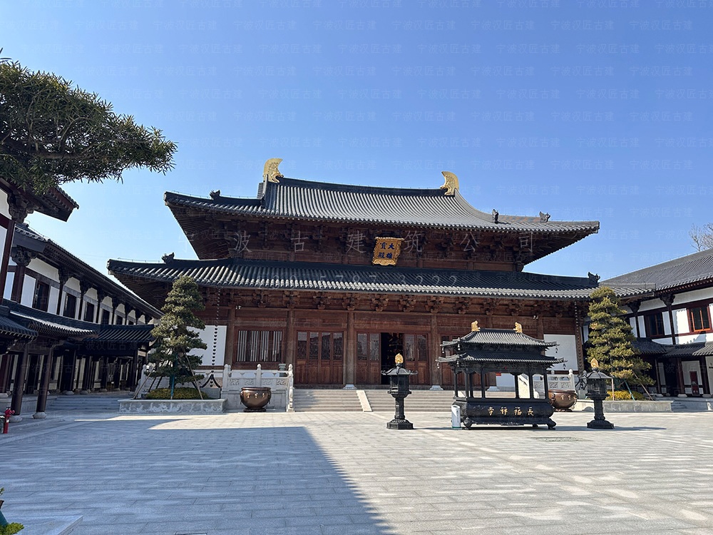 东台古建筑设计，东台道观建筑方案设计与施工装修