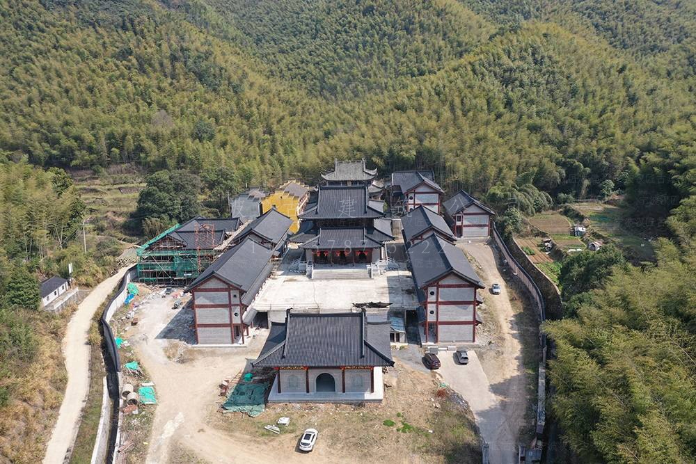启东古建筑设计，启东寺院装修设计与施工落地