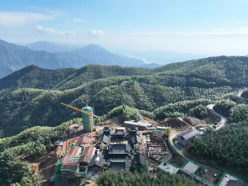 台州古建筑设计，台州寺院装修设计与施工落地