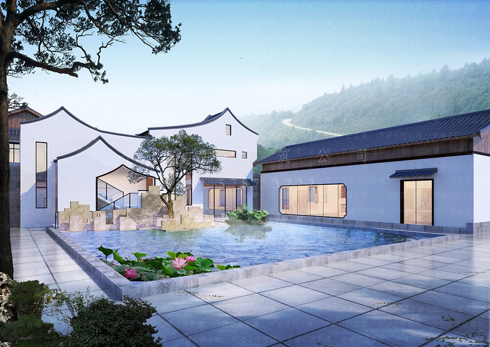 嵊州古建筑设计，嵊州寺庙规划设计与工程施工一体化