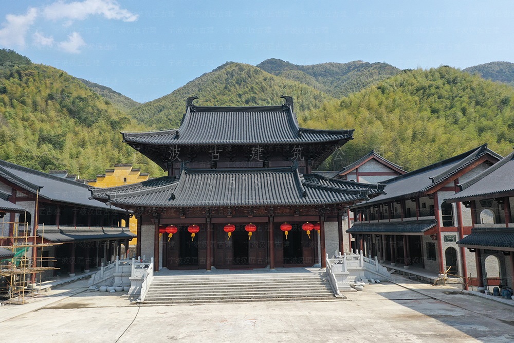 东阳仿古建筑设计，以设计为先导提供工程装修全案服务