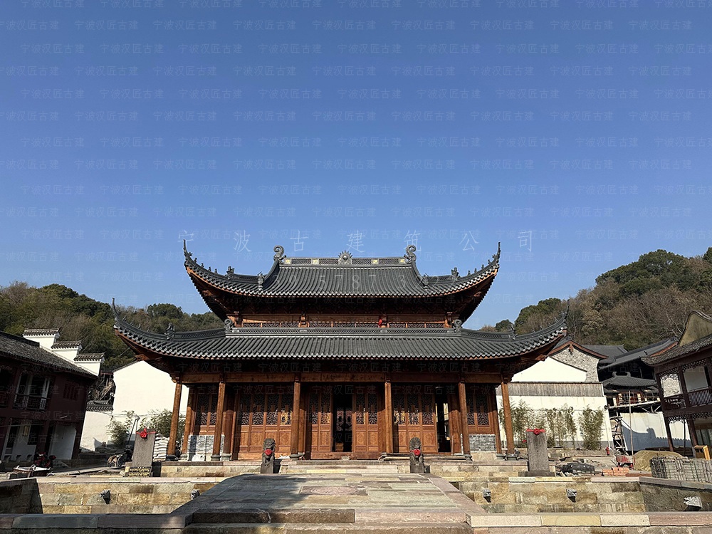 杭州古建筑设计，杭州寺院改造规划与工程施工服务