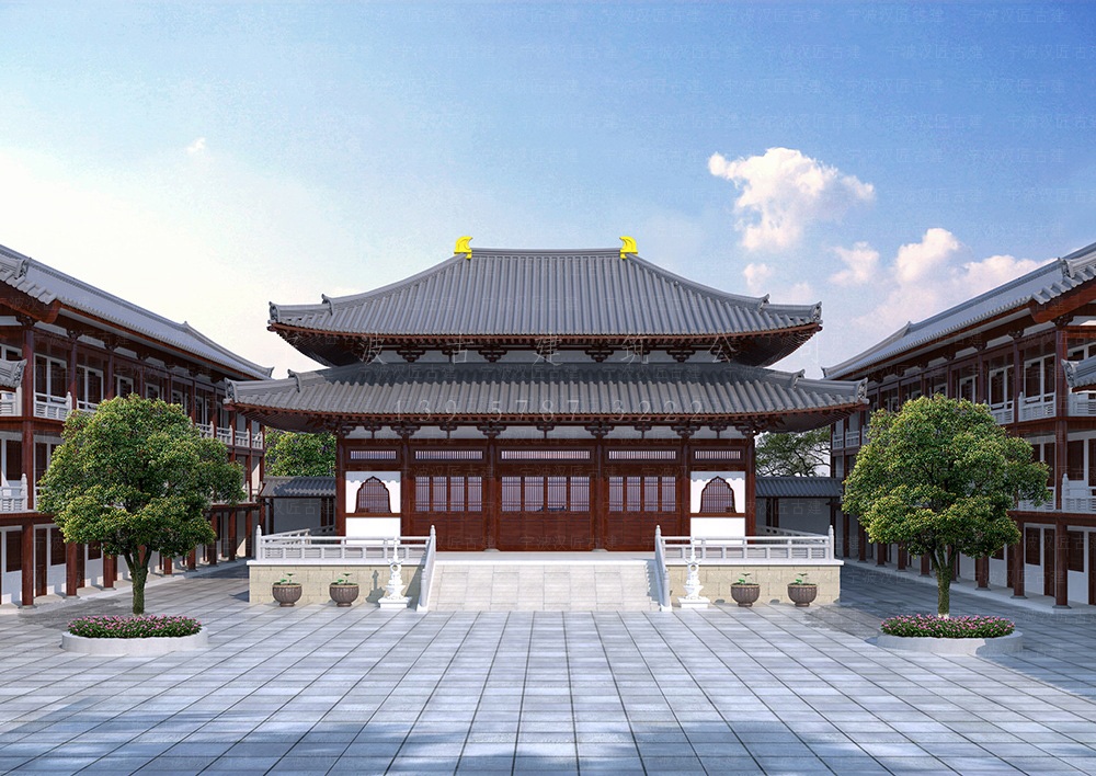 平湖古建筑设计，平湖寺庙规划设计与工程施工一体化