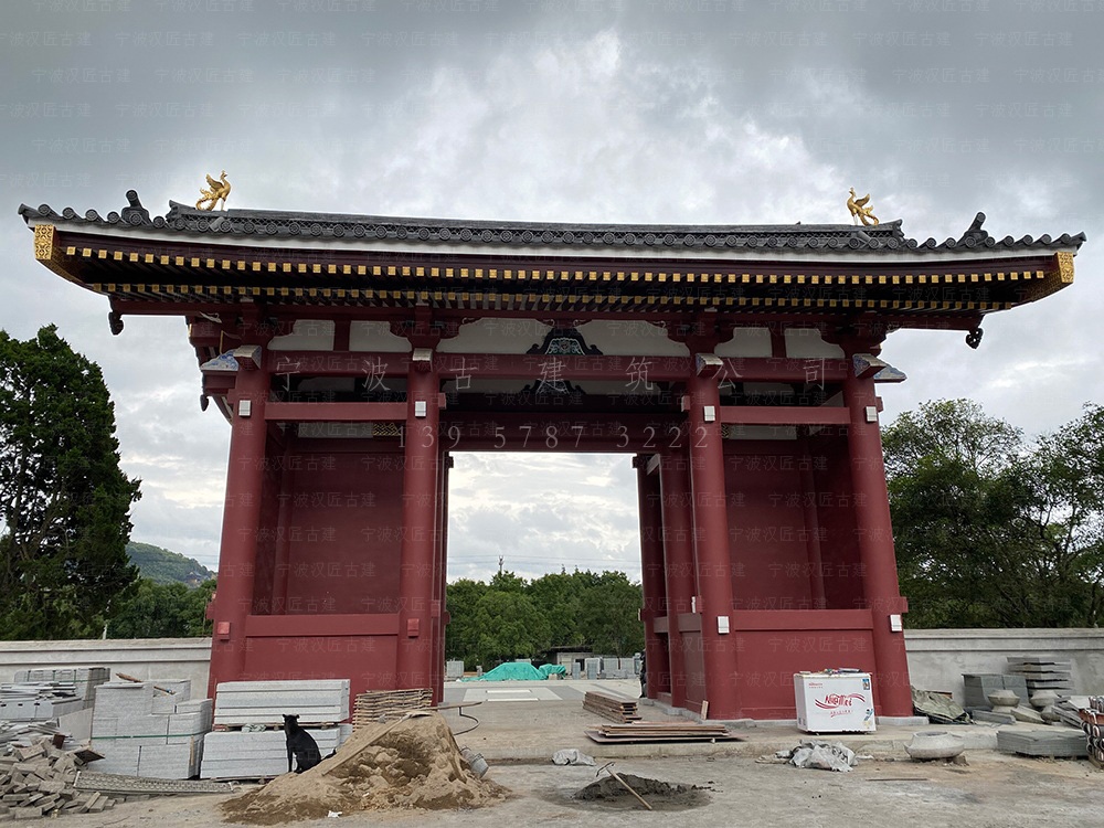 舟山古建筑设计，舟山寺院规划设计与施工全程服务